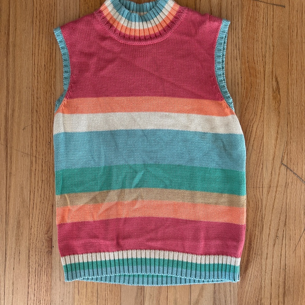 Pendleton Multicolor Striped Tank Top - image 1